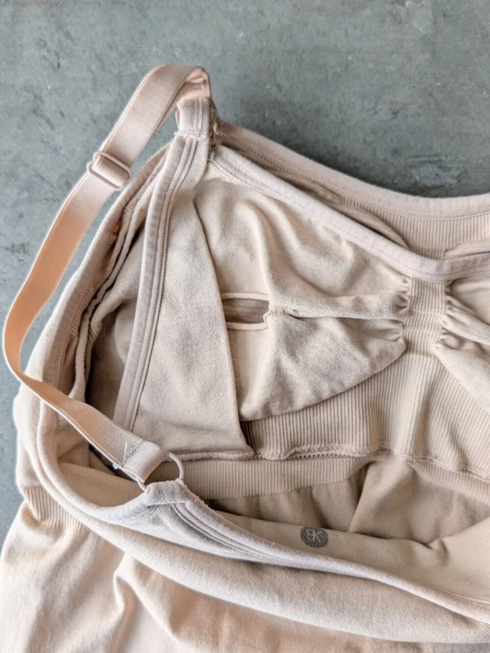 Kindred Bravely Sublime Hands-Free Pumping and Nursing Tank Tan medium